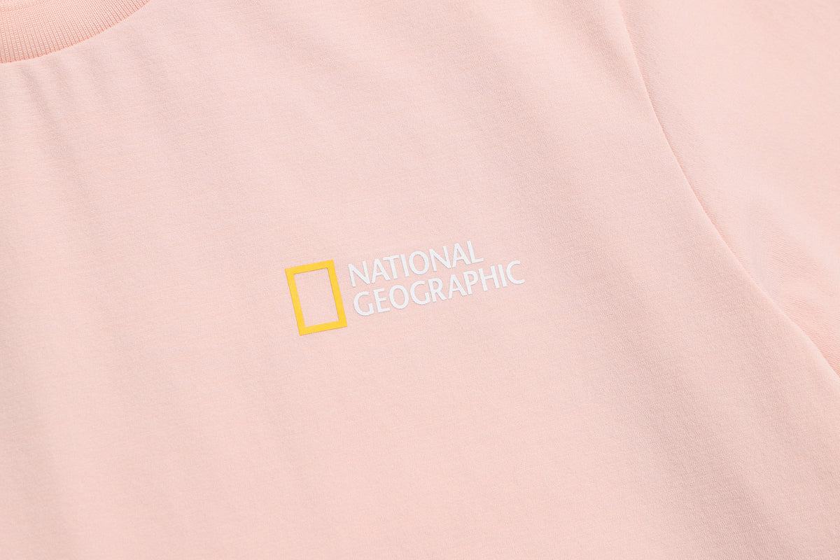 Woman'S Tshirt With Big Logo- White