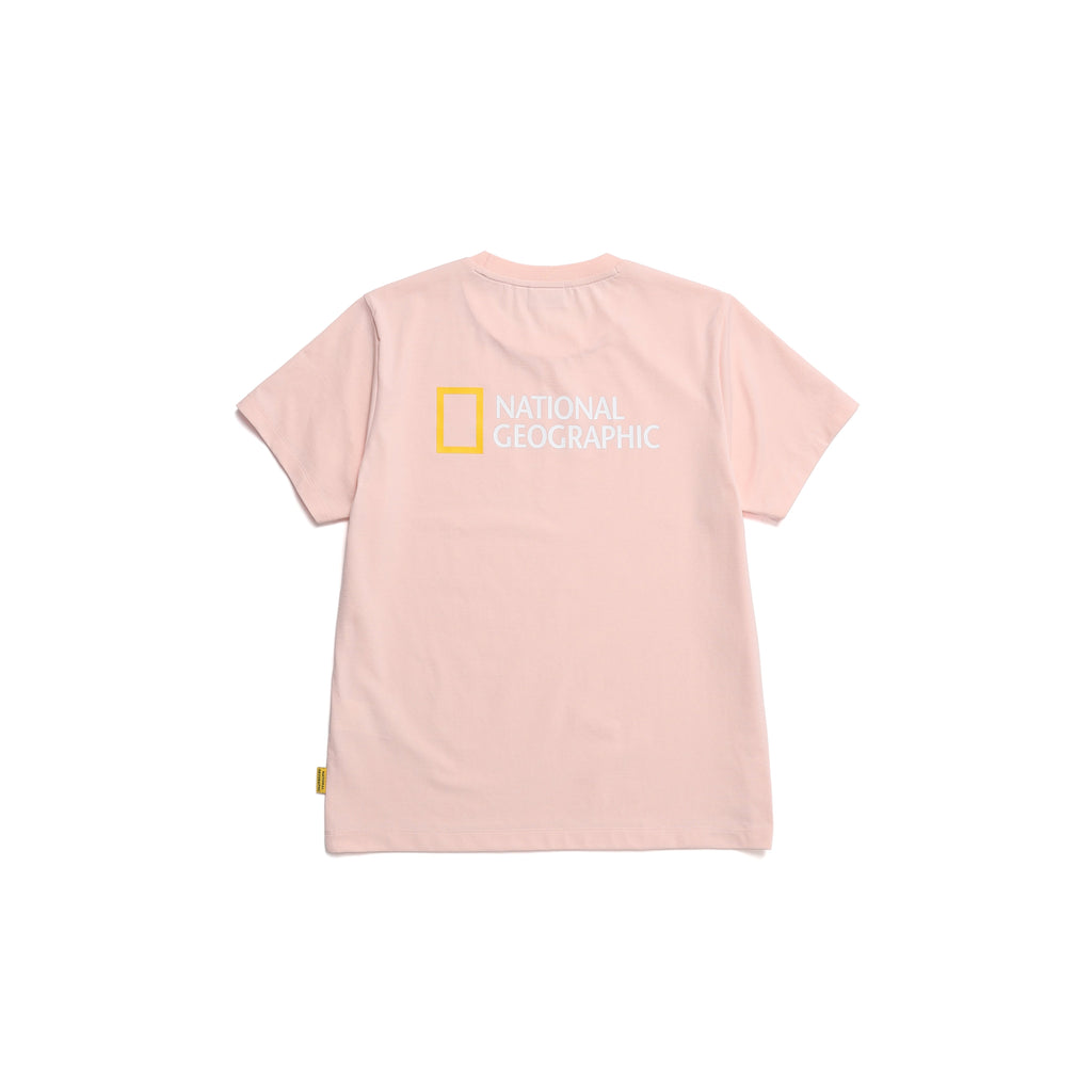 Woman'S Tshirt With Big Logo- White