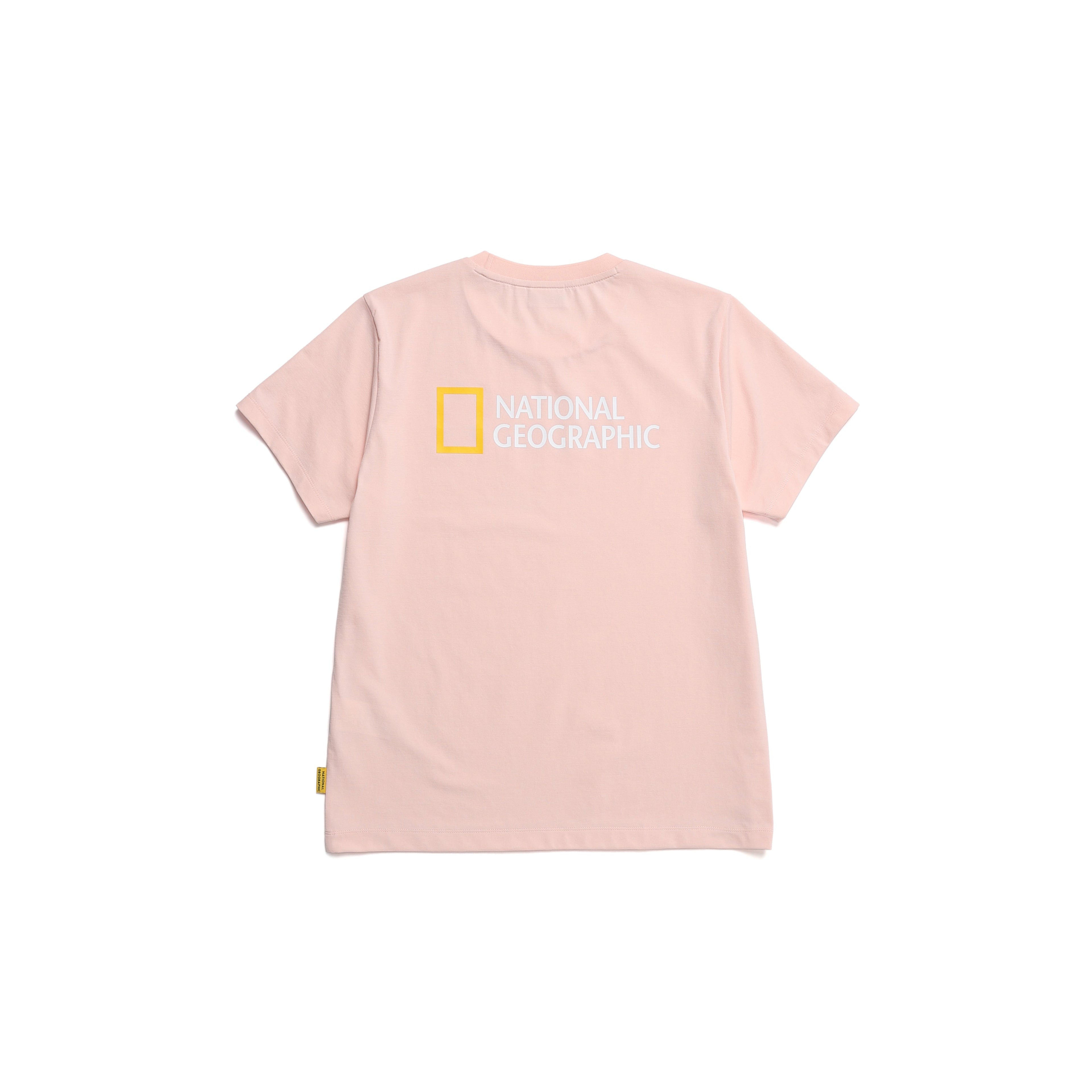 Woman'S Tshirt With Big Logo- Pink