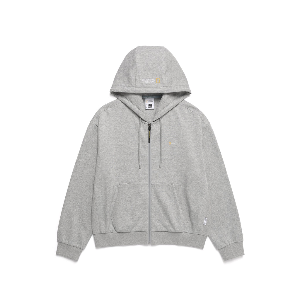 Women'S Aporia Hooded Zip-Up-M/Grey