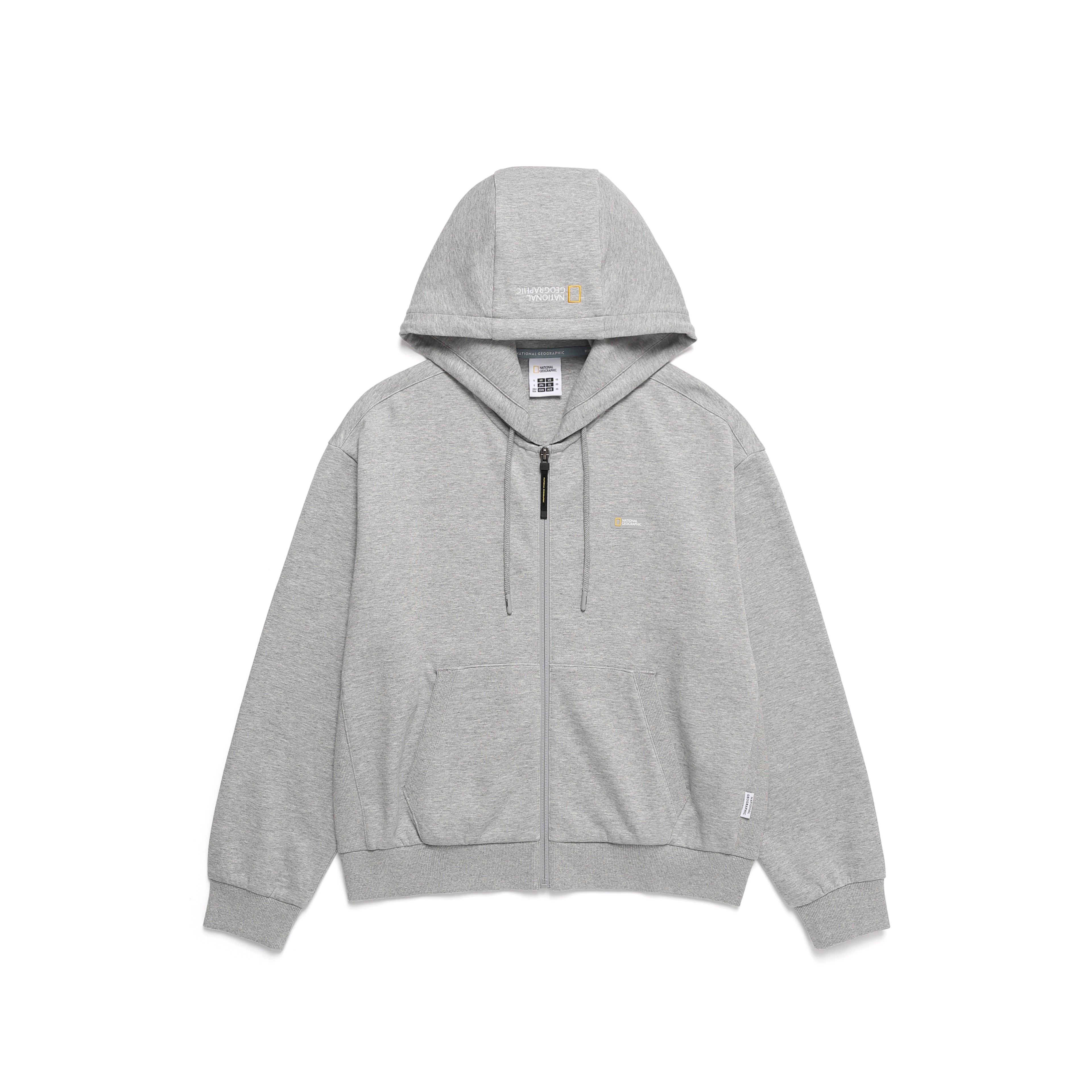 Women'S Aporia Hooded Zip-Up-M/Grey