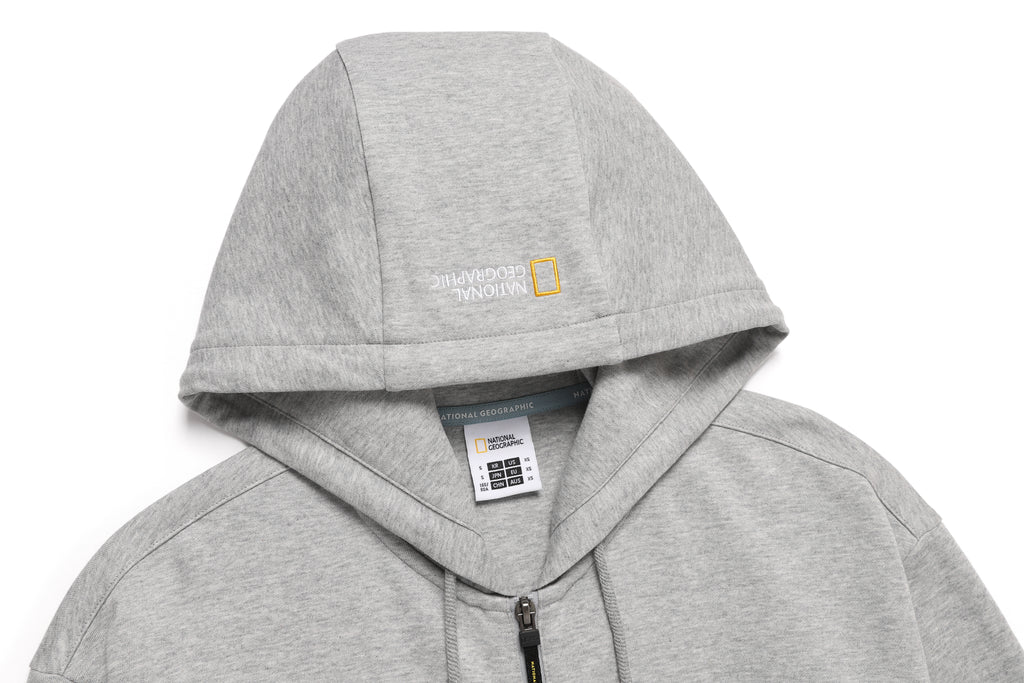 Women'S Aporia Hooded Zip-Up-M/Grey
