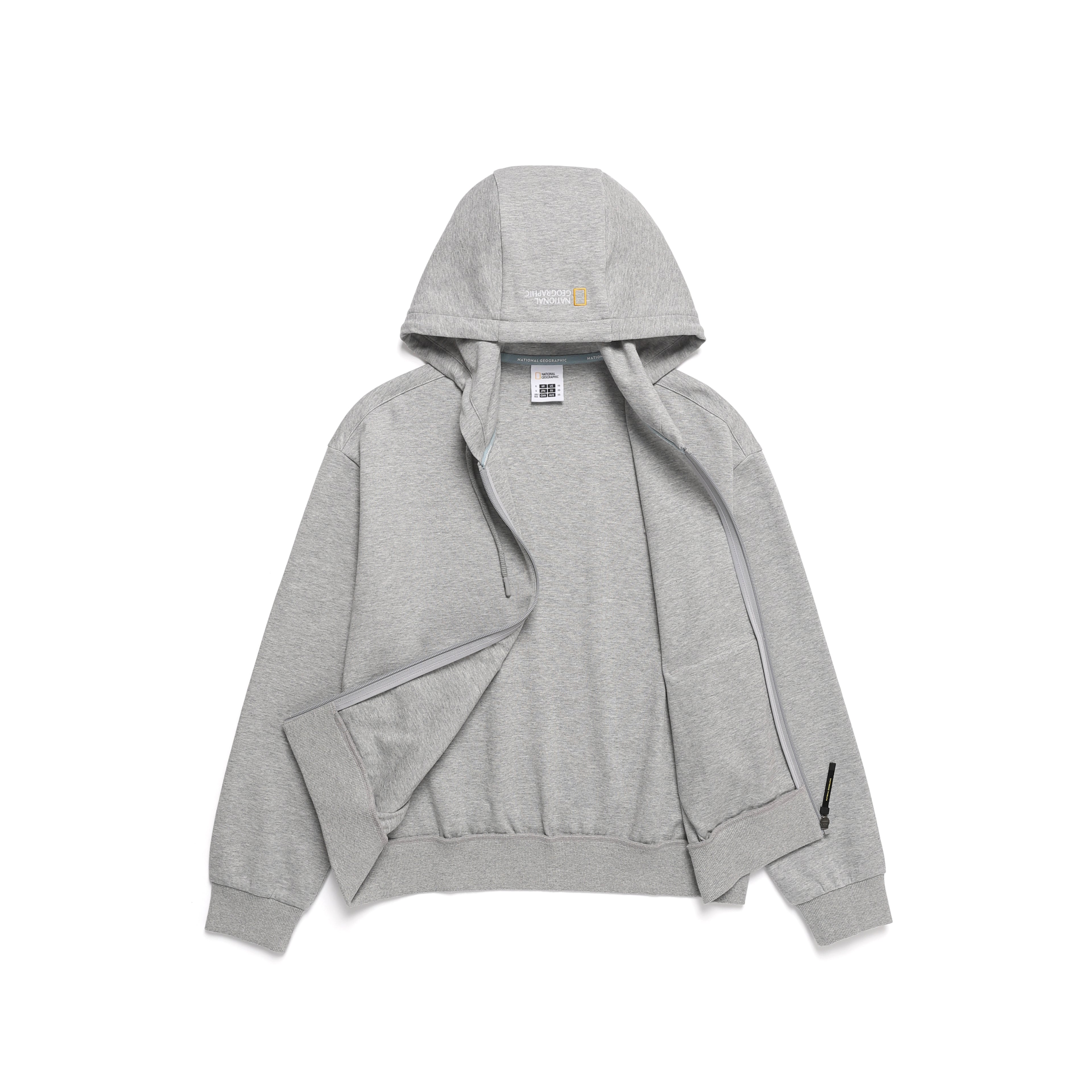 Women'S Aporia Hooded Zip-Up-M/Grey