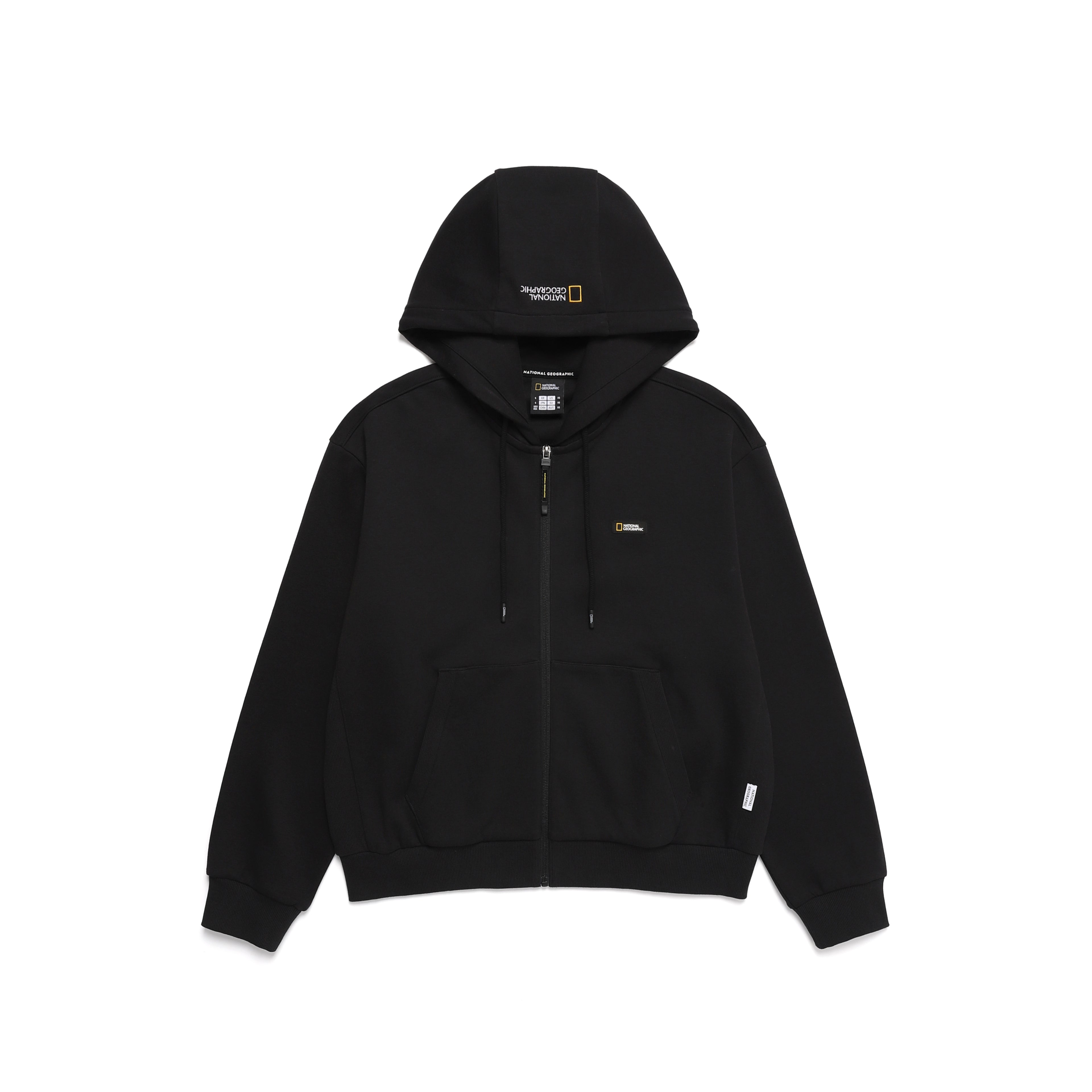 Women'S Aporia Hooded Zip-Up-Black