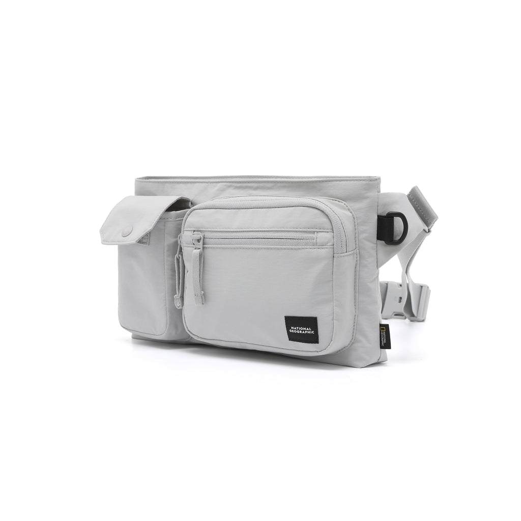 Light Wide Cross Bag-L/Grey