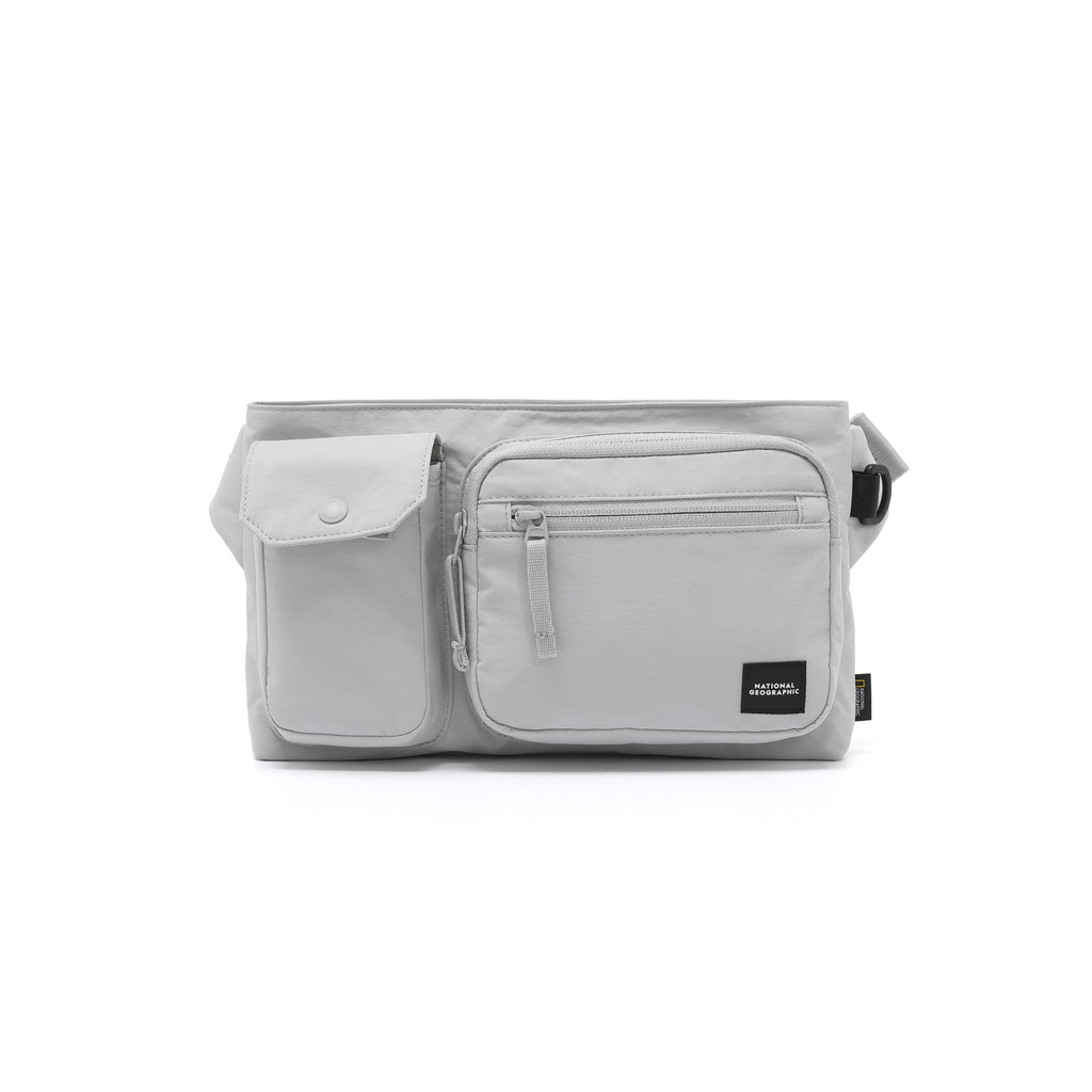 Light Wide Cross Bag-L/Grey
