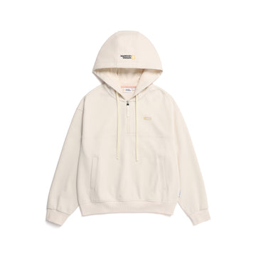 W' Cropped Hoodie Sweatshirt