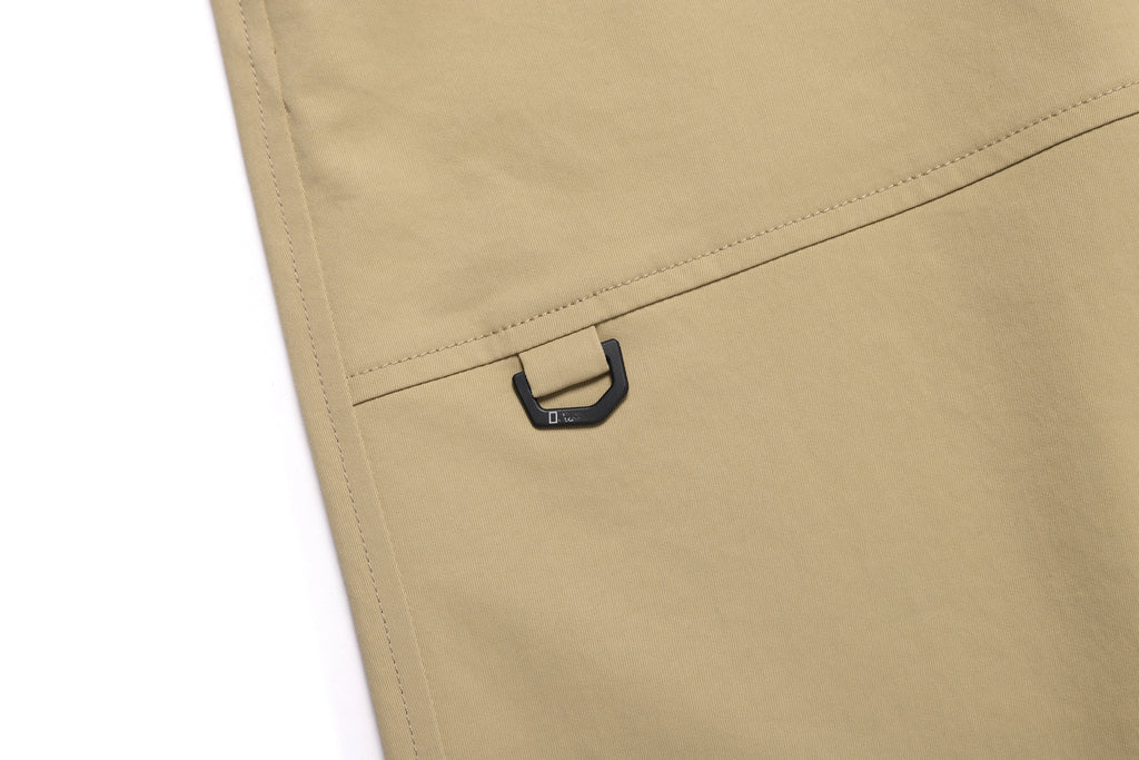 Women'S Waist Banded Long Skirt- Sand Beige