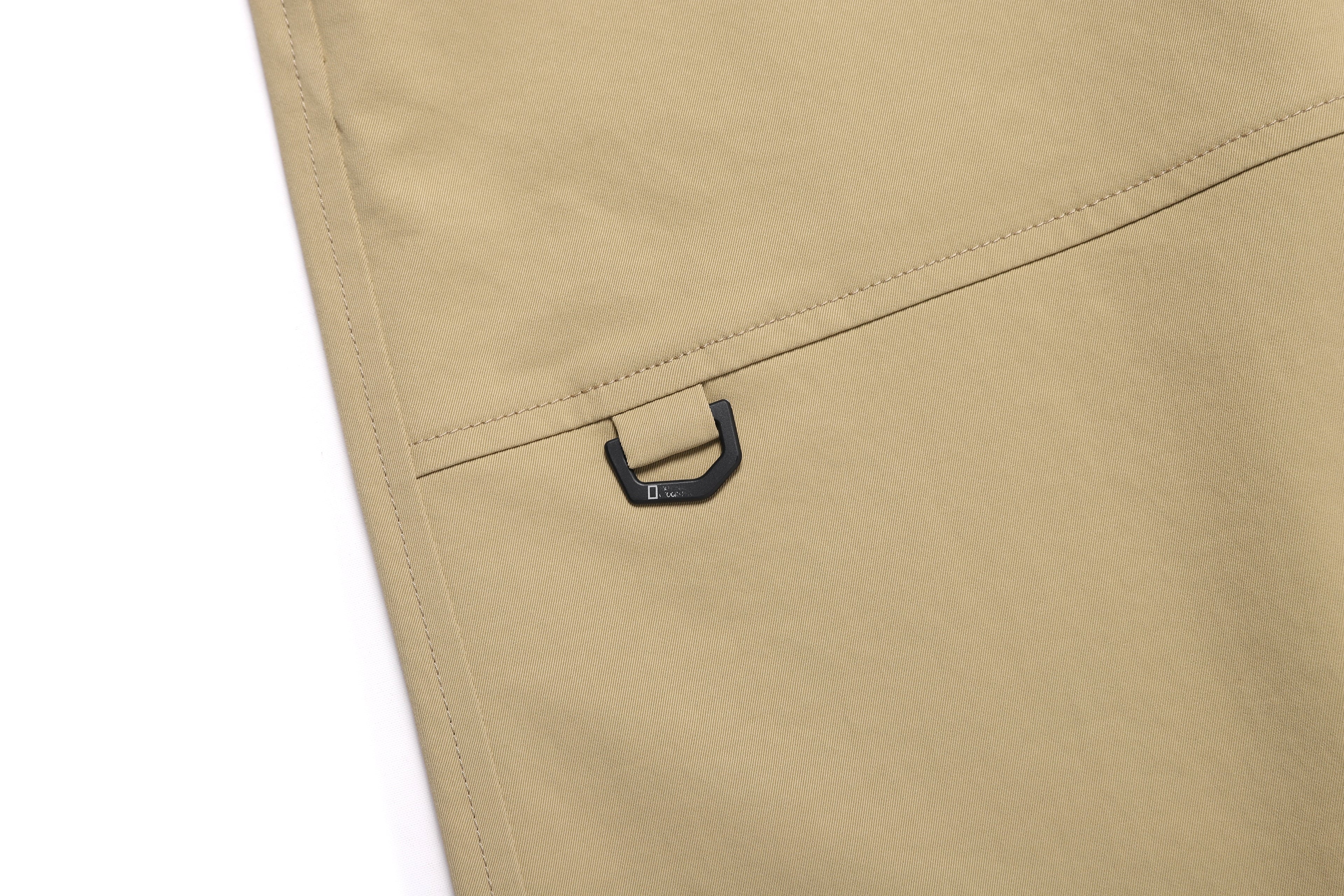 Women'S Waist Banded Long Skirt- Sand Beige