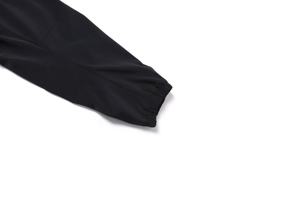 Women'S Frozen Cube Standneck Windbreaker- Carbon Black