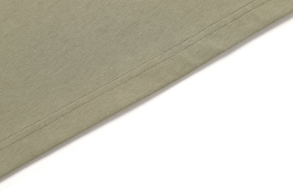 Unisex Camping Graphic T-Shirt- Lichen Khaki