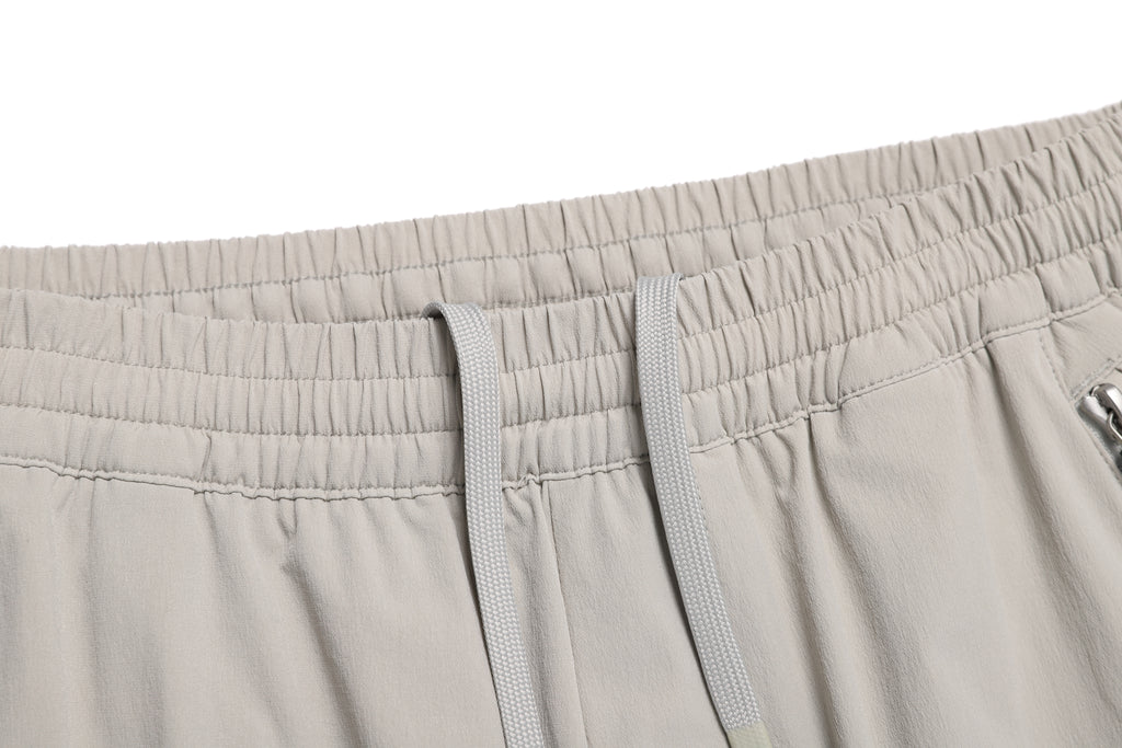 Rio Woven Stretch Jogger Pants- Agate Grey