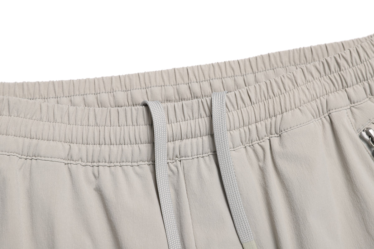 Rio Woven Stretch Jogger Pants- Agate Grey