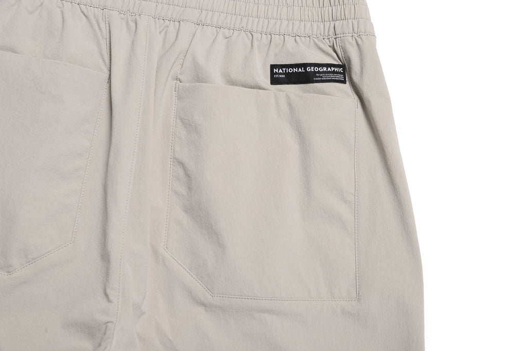 Rio Woven Stretch Jogger Pants- Agate Grey
