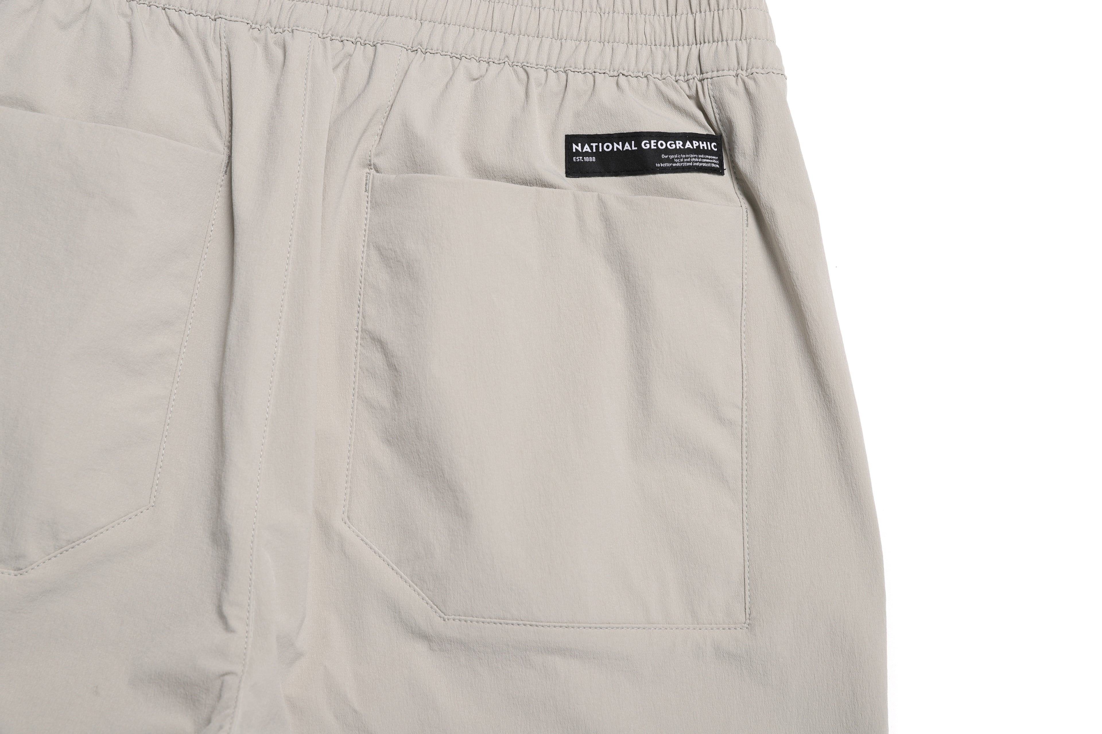 Rio Woven Stretch Jogger Pants- Agate Grey