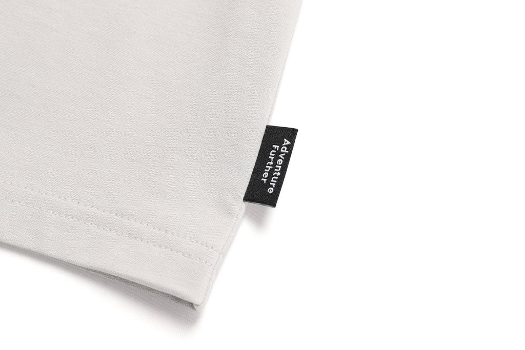 Kids T-Shirt W/ Pocket- Glacier Gray