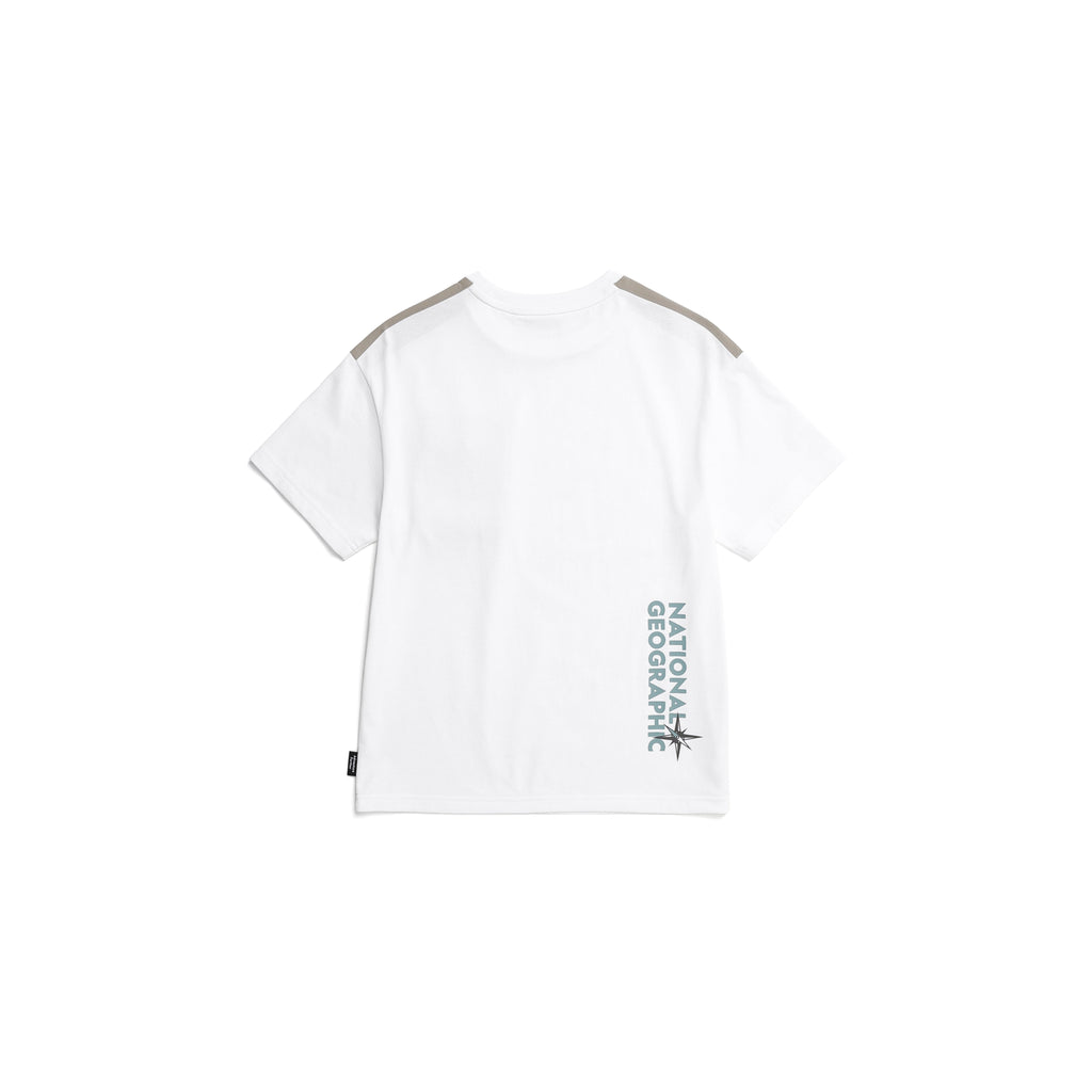 Kids T-Shirt With Pocket- White