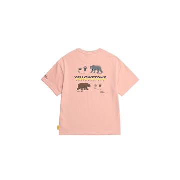 Kids Animal Patch and Graphic Short Sleeve Tee