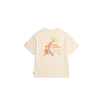 Kids Animal Patch and Graphic Short Sleeve Tee