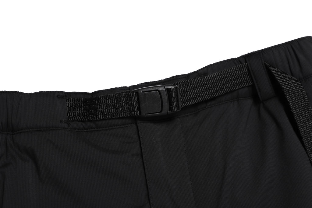 Unisex NRN Wide Padding Cargo Pants- Black