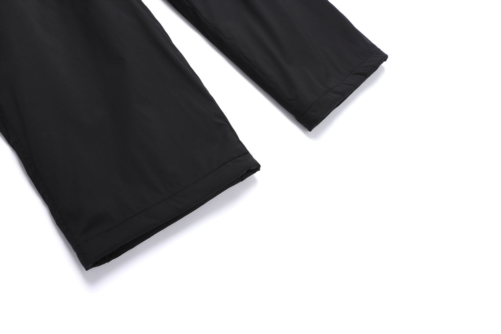 Unisex NRN Wide Padding Cargo Pants- Black