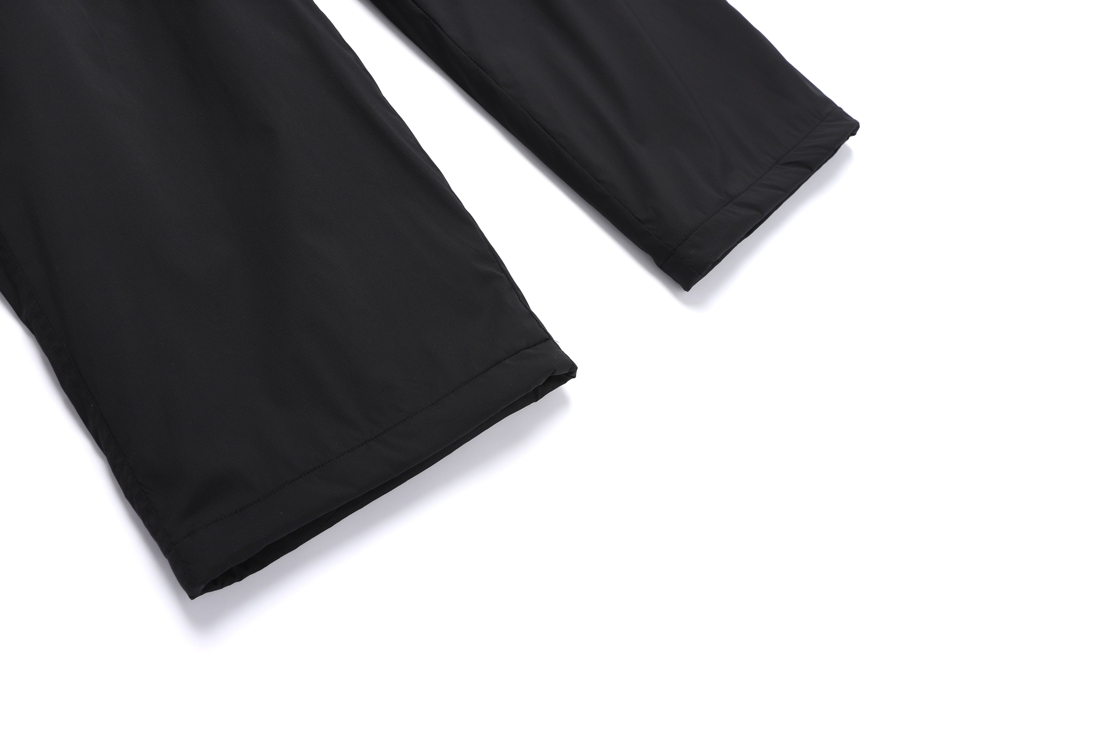 Unisex NRN Wide Padding Cargo Pants- Black
