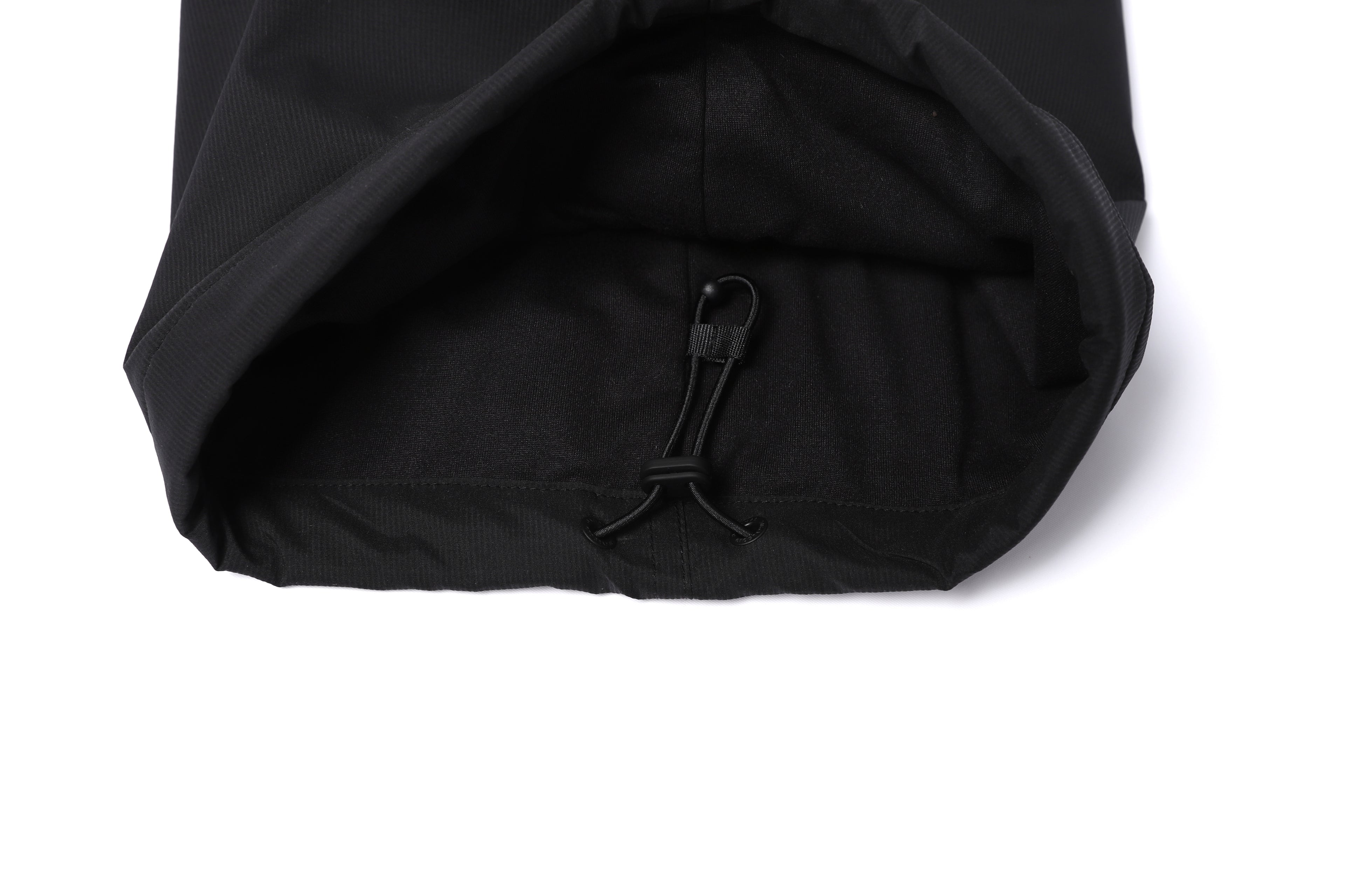 Unisex NRN Wide Padding Cargo Pants- Black