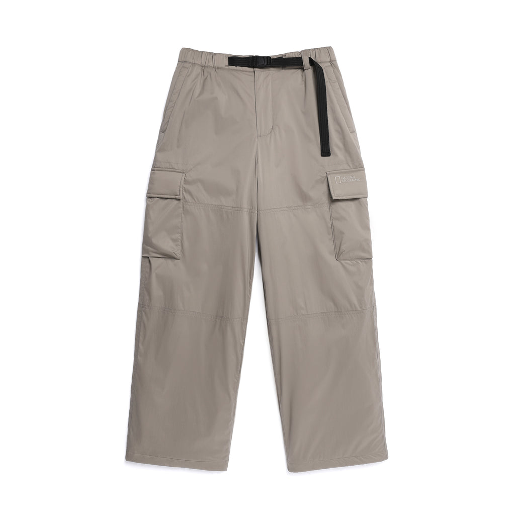 Unisex NRN Wide Padding Cargo Pants- Oak Beige
