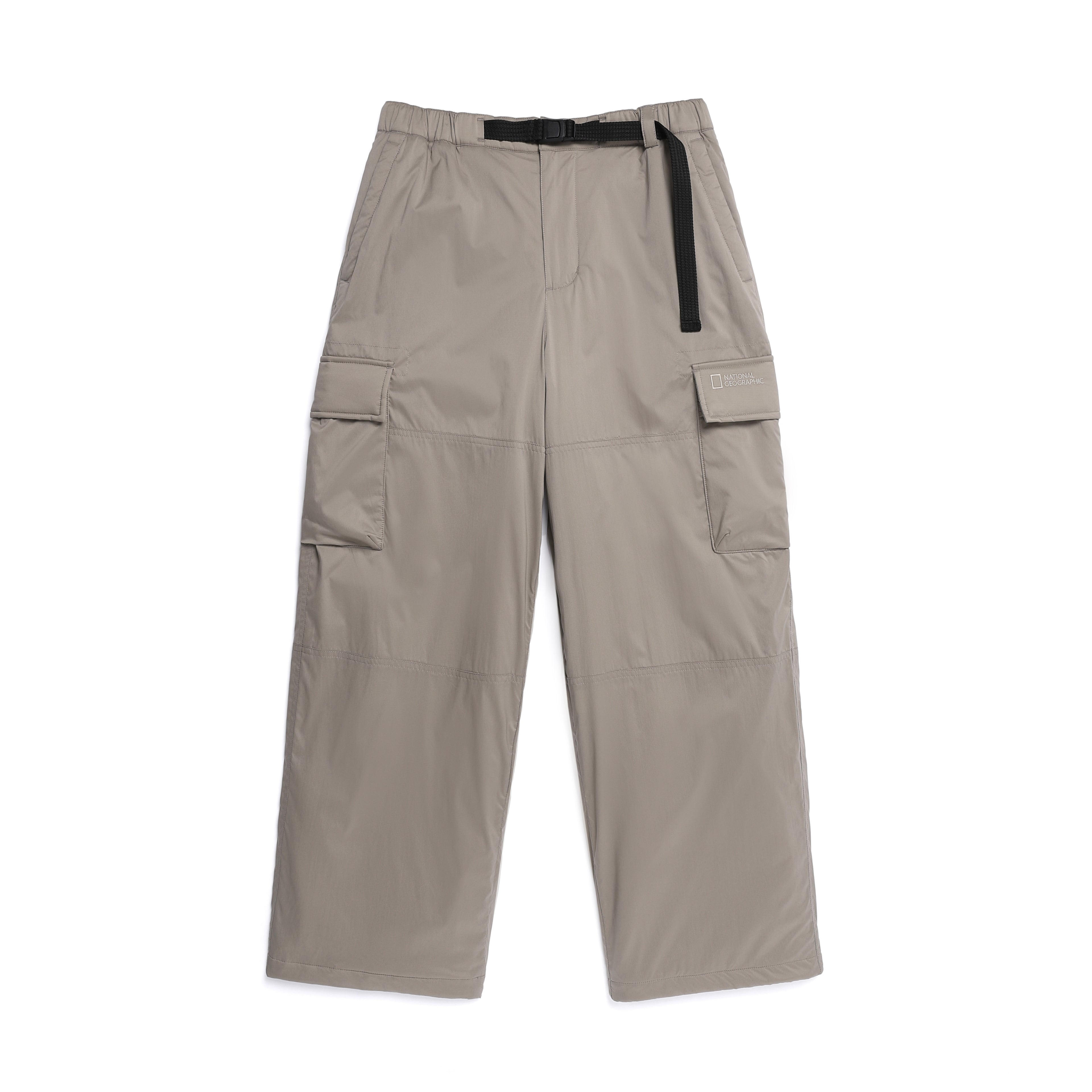 Unisex NRN Wide Padding Cargo Pants- Oak Beige