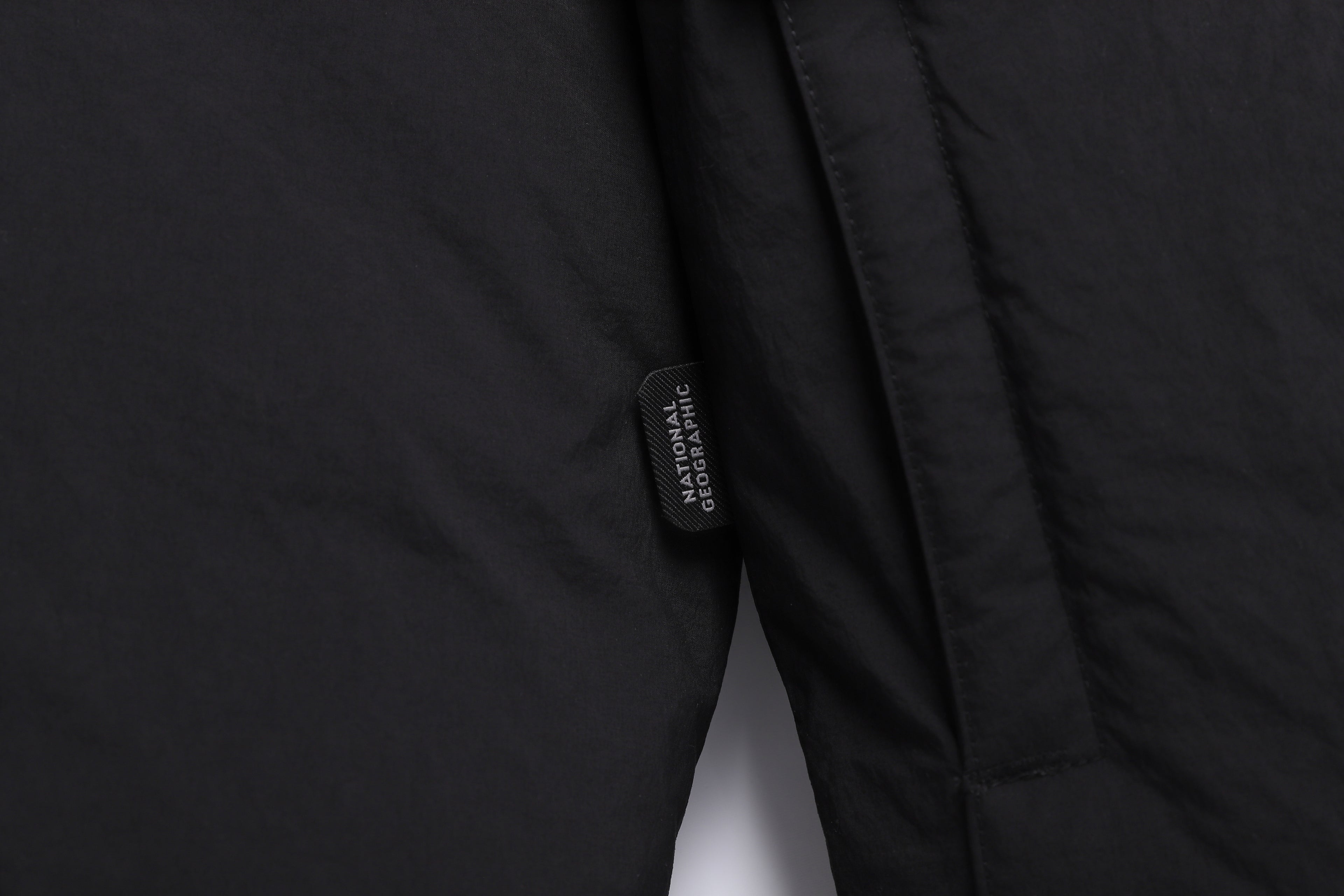 Unisex NRN Utility Heavy Down Puffer Jacket- Black