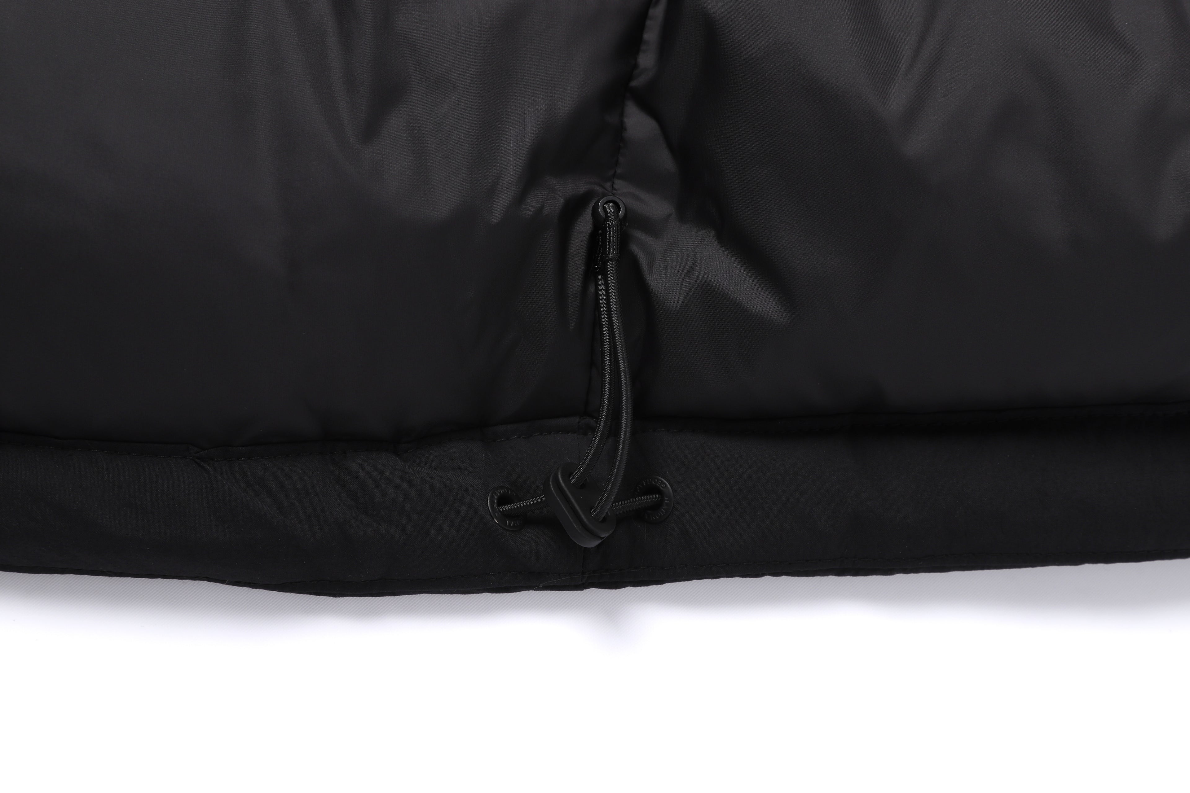 Unisex NRN Utility Heavy Down Puffer Jacket- Black