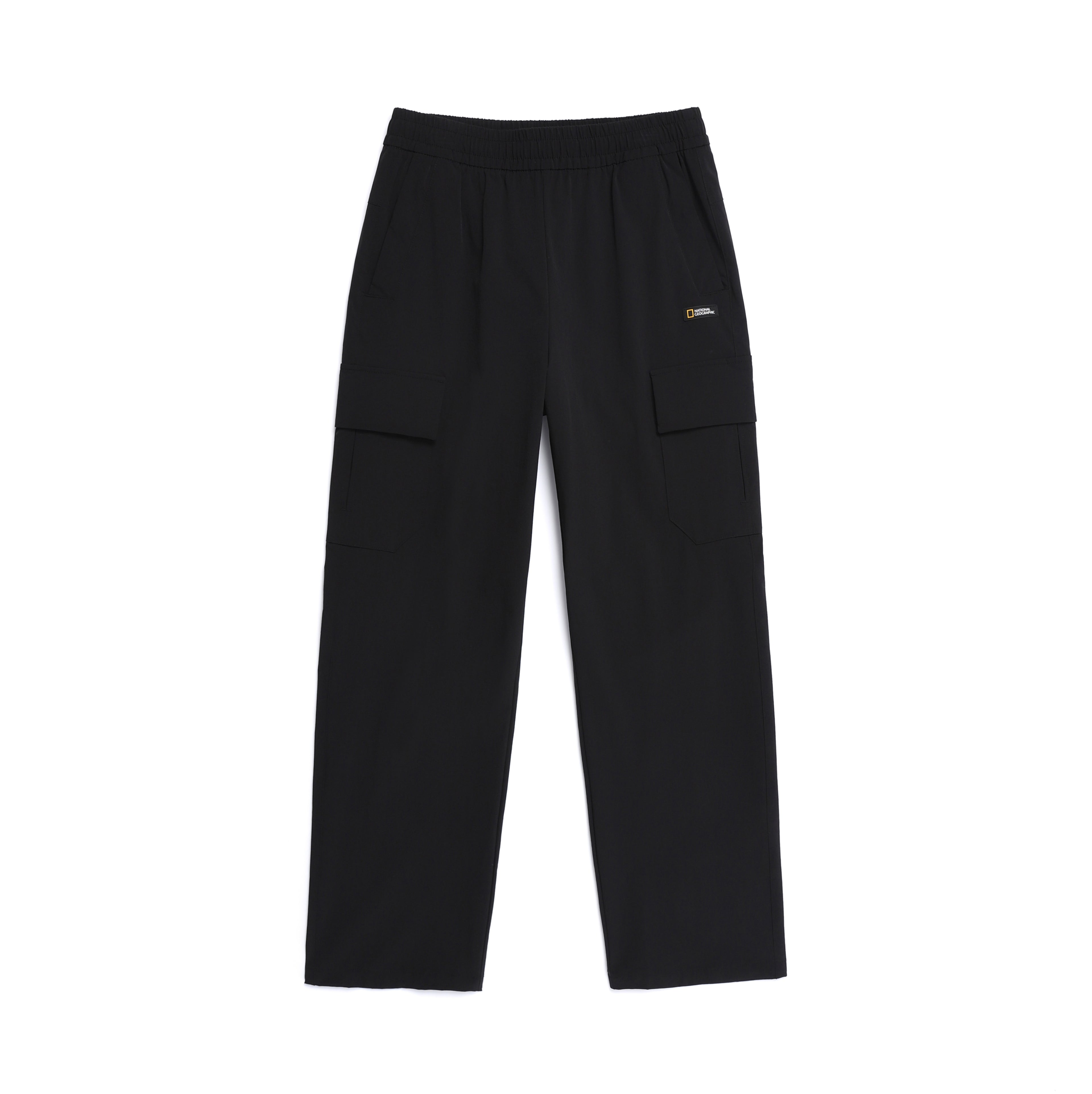 Unisex Archelon Woven Straight Pants- Black