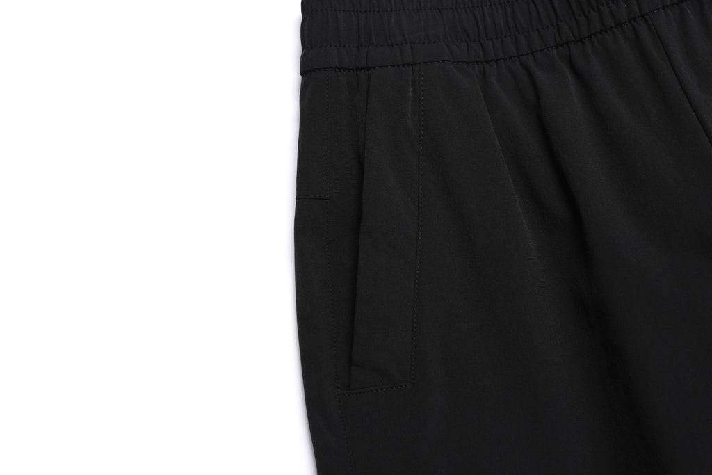 Unisex Archelon Woven Straight Pants- Black