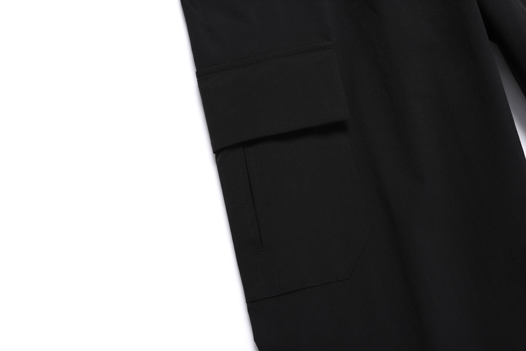 Unisex Archelon Woven Straight Pants- Black