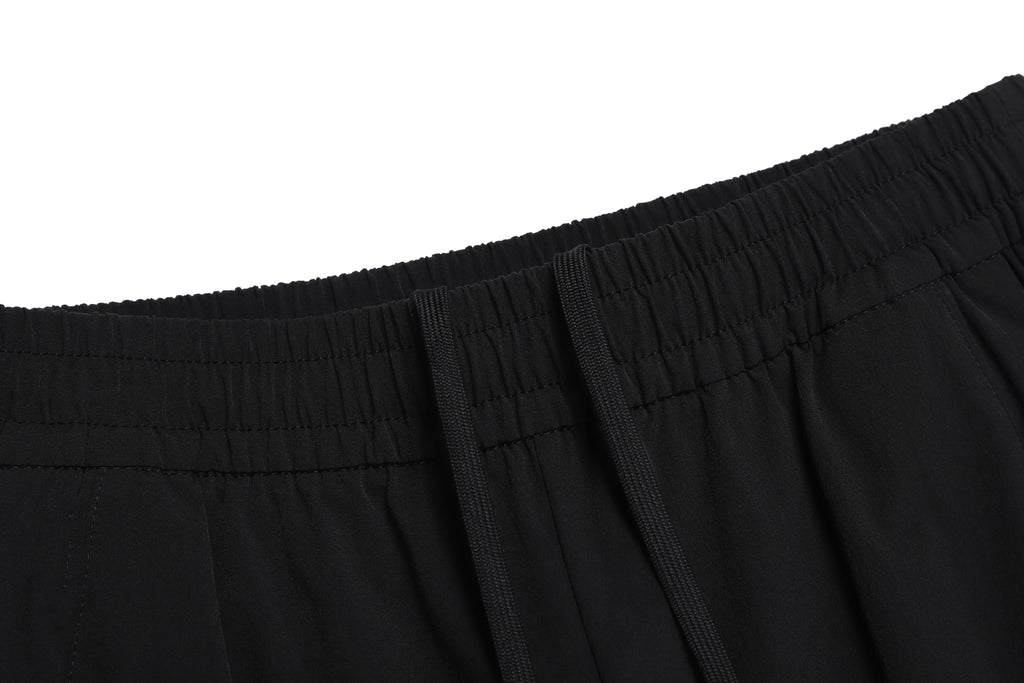 Unisex Archelon Woven Straight Pants- Black