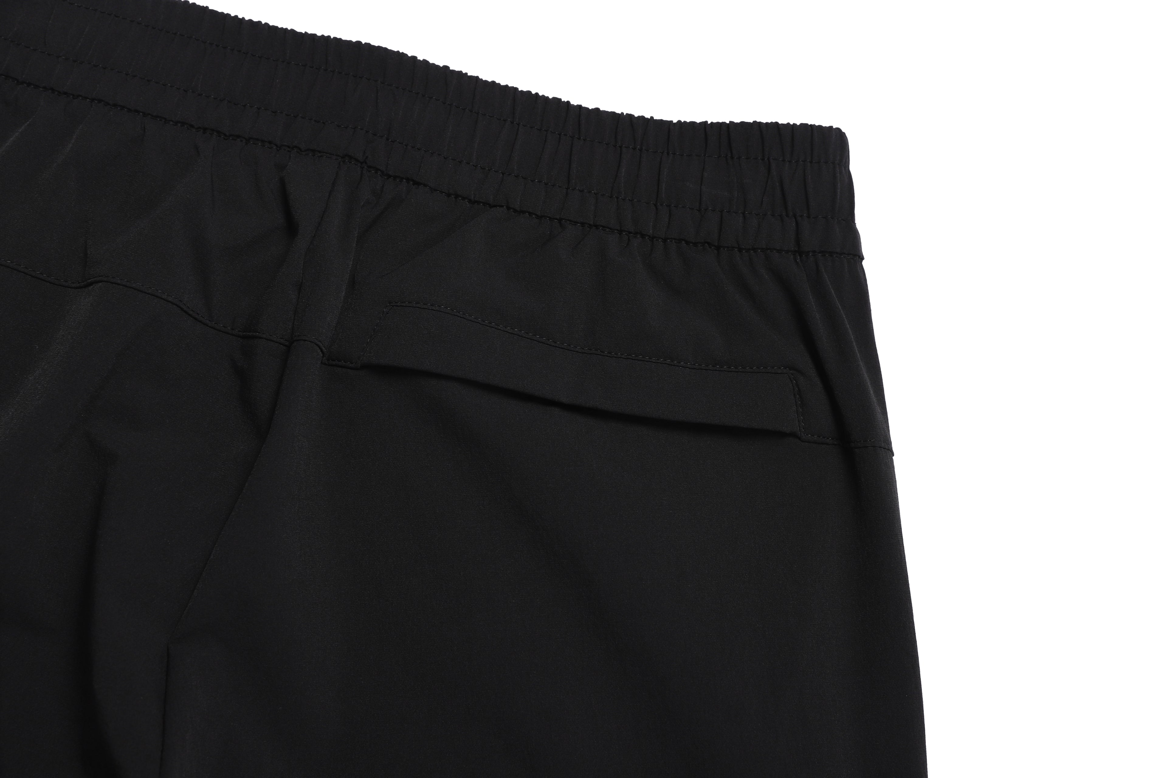 Unisex Archelon Woven Straight Pants- Black