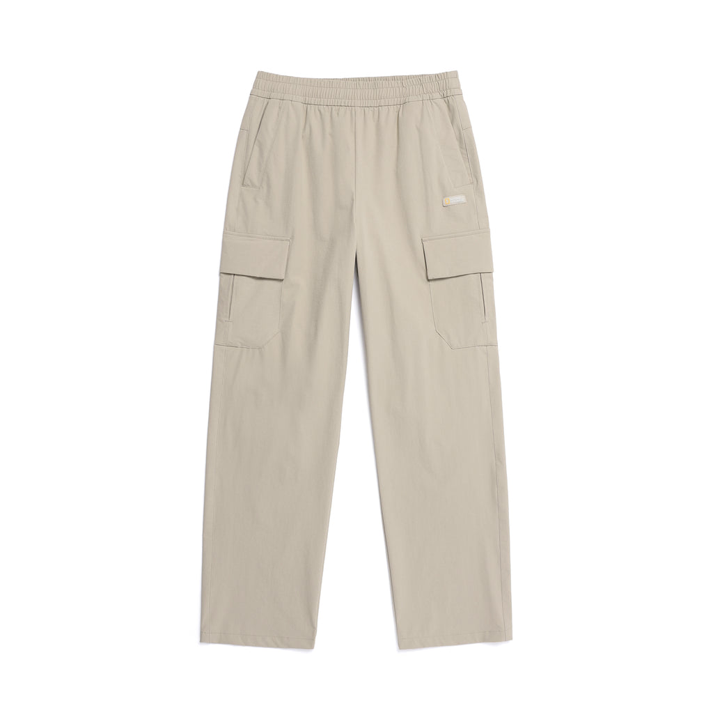 Unisex Archelon Woven Straight Pants- Mourning Beige