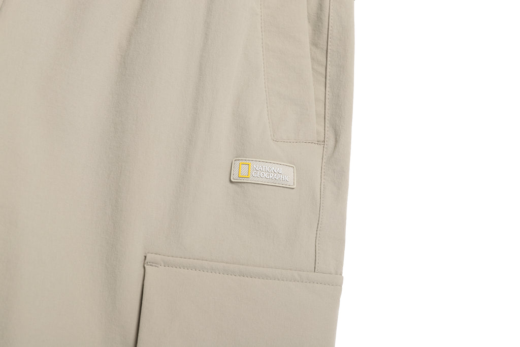 Unisex Archelon Woven Straight Pants- Mourning Beige