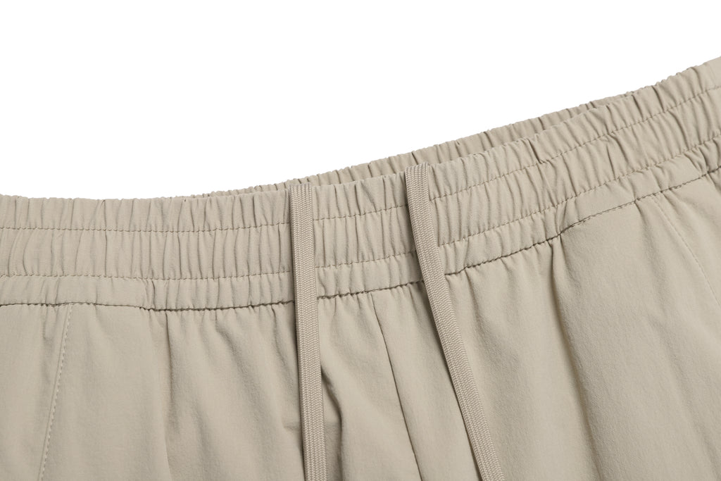 Unisex Archelon Woven Straight Pants- Mourning Beige