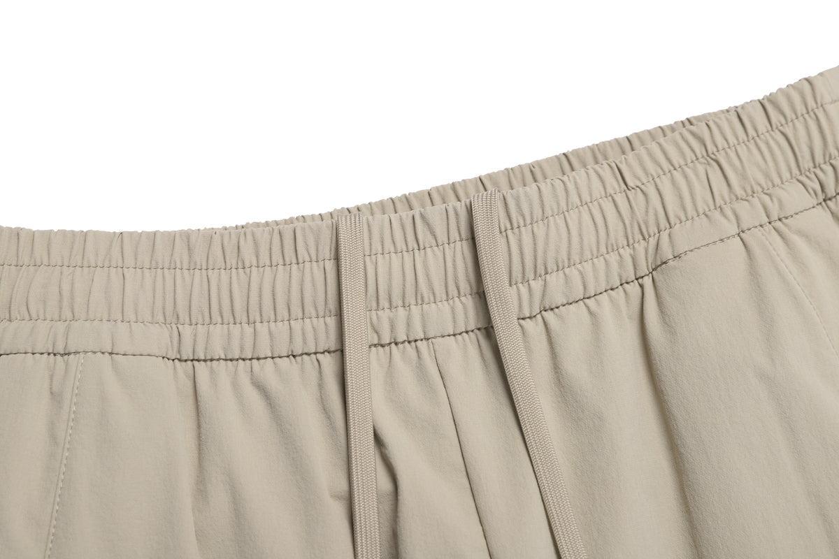 Unisex Archelon Woven Straight Pants- Mourning Beige