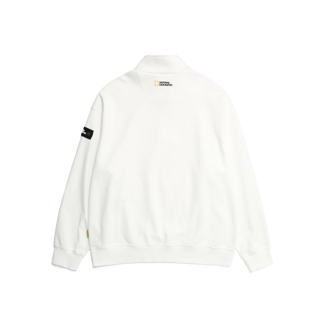 M' Semi-Overfit Half Zip-Up Sweatshirt