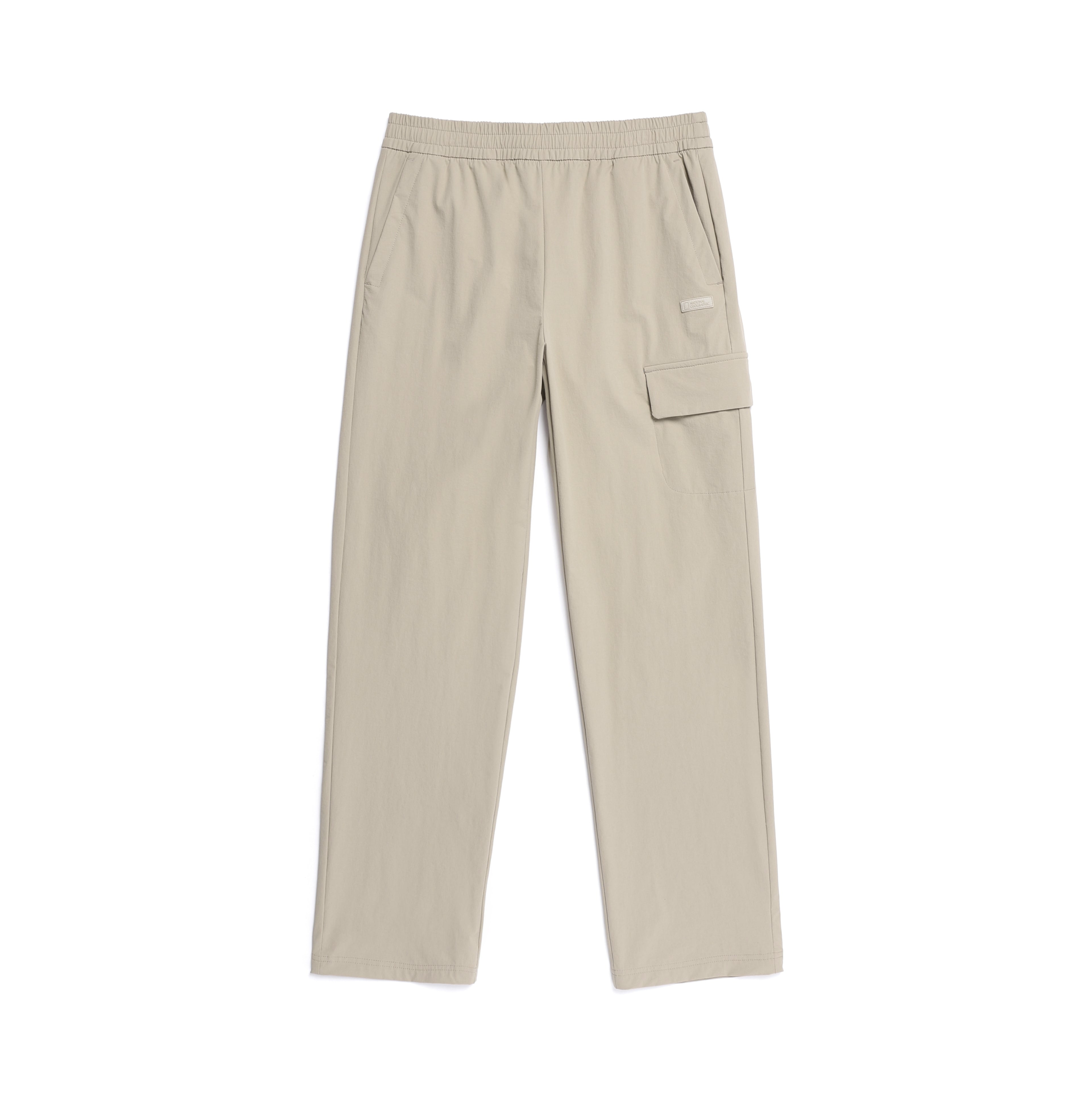 Women'S Archelon Woven Stretch Basic Fit Straight Pants- Mourning Beige