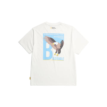 UNISEX ANIMAL (BALD EAGLE) BACK GRAPHIC T-SHIRT