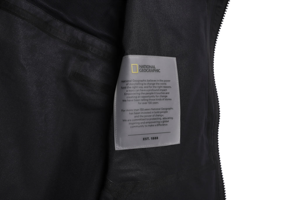 Unisex Europa Lightweight 3L Hooded Jacket- Carbon Black