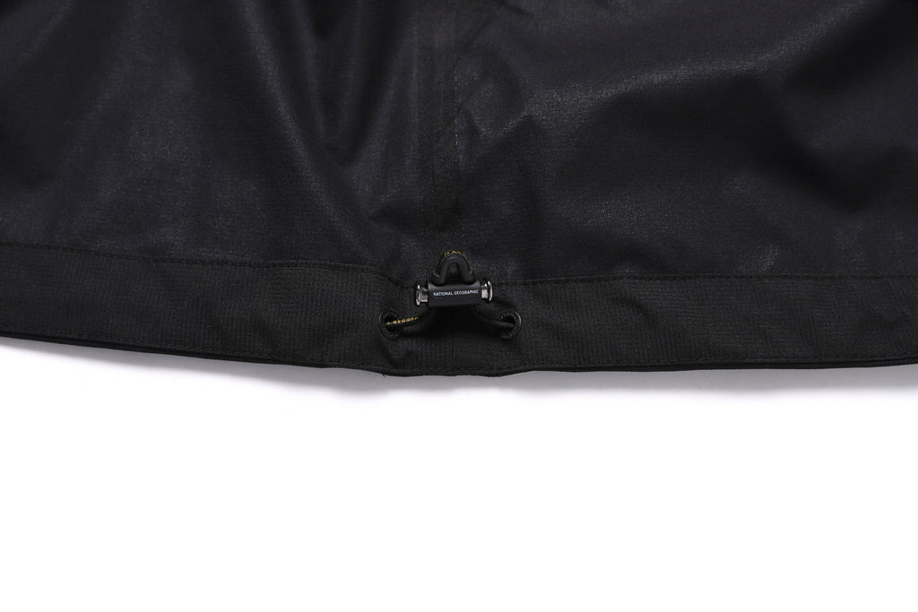 Unisex Europa Lightweight 3L Hooded Jacket- Carbon Black
