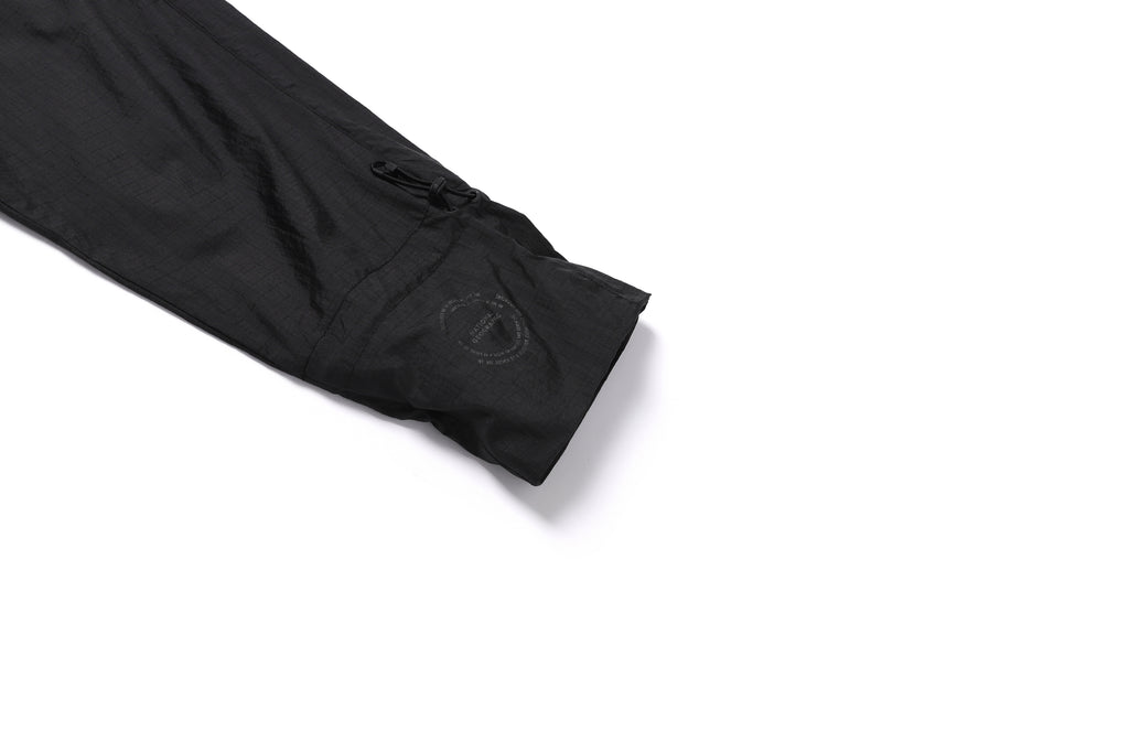 Unisex Nrn Out Pocket Shirring Hoodie Anorak- Carbon Black