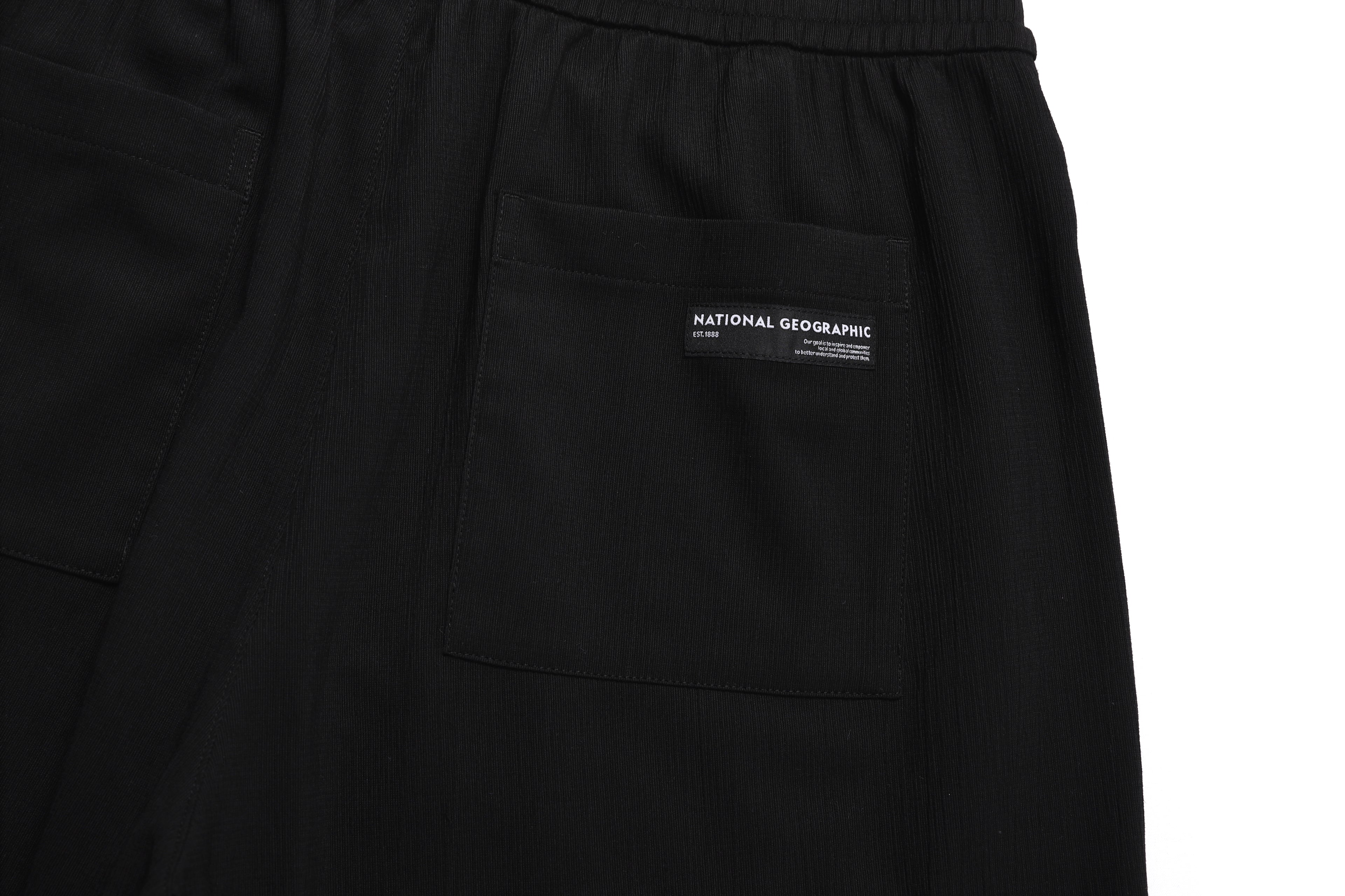 Crinkle Long-Short Length Pants