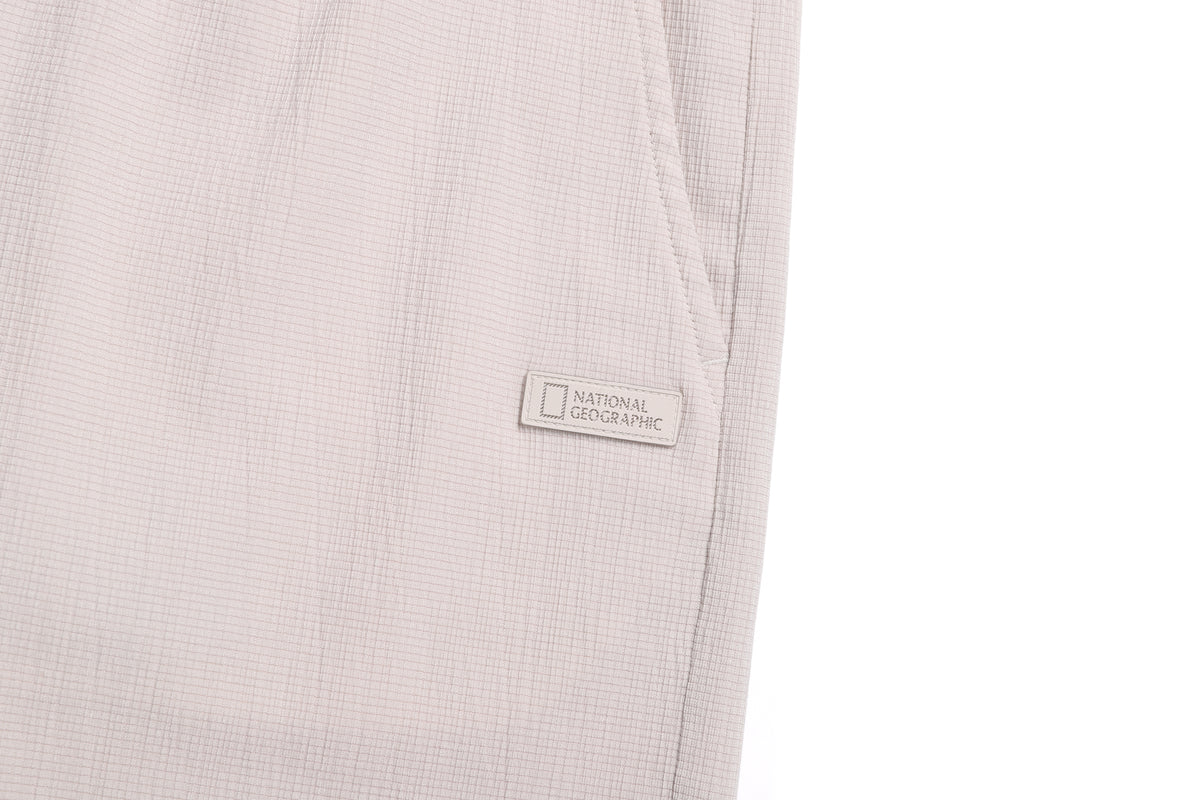Crinkle Long-Short Length Pants