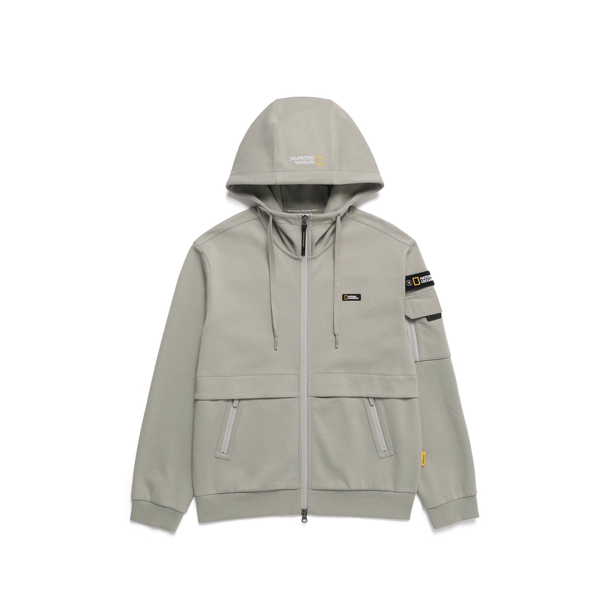 ZIPUP HOODIE AGATE GREY