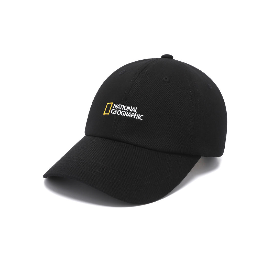 Unisex Small Logo Cap- Black
